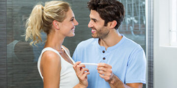 Is it possible for a man to test positive in a pregnancy test?